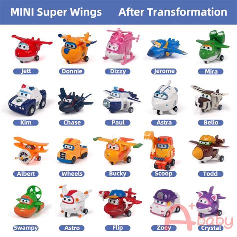 Super Wings Transforming Characters Collector Pack