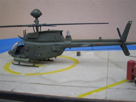 Bell OH 58D Kiowa Warrior Italeri 1 72 Von Somchai Blackeyes