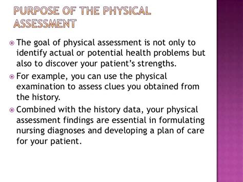 Approach To The Physical Assessment