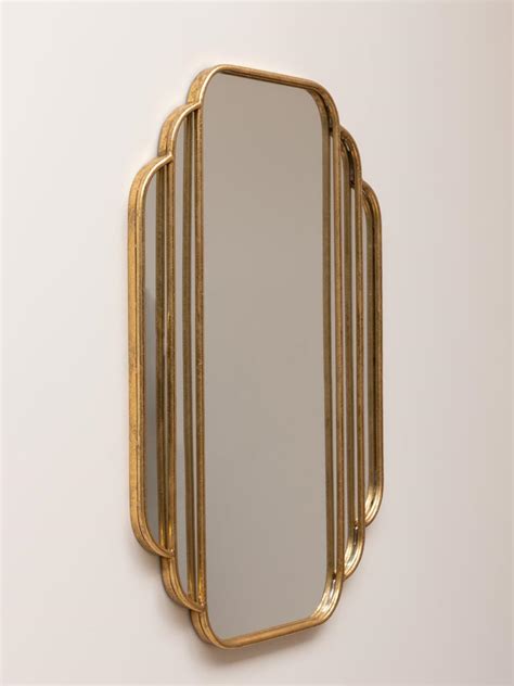 Miroir Wagner bord doré Chehoma Retrodeco