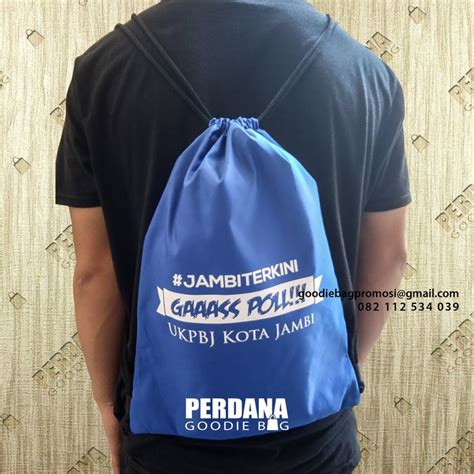 Tas Dengan Model Ransel Tali Serut Ini Di Pesan Dan Di Buat Secara