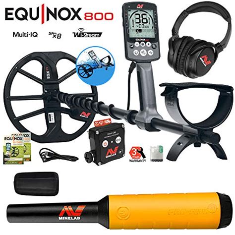 Minelab Equinox Multi Iq Underwater Metal Detector Pro Find