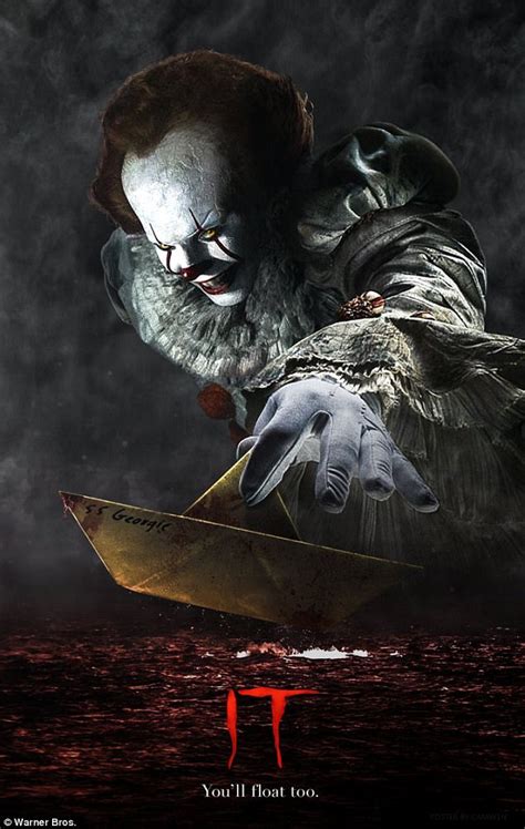 Pennywise The Clown Gnaws On Childs Hand In New It Clip Daily Mail