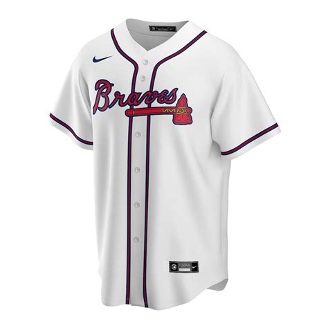 Atlanta Braves Home Replica Jersey - Baseball Town