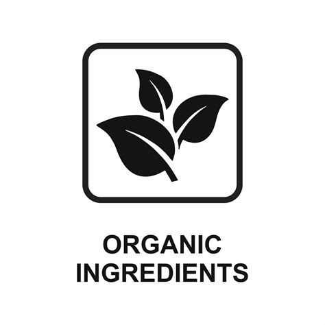 Organic Ingredients - Skin Care Icon Vector 4863304 Vector Art at Vecteezy