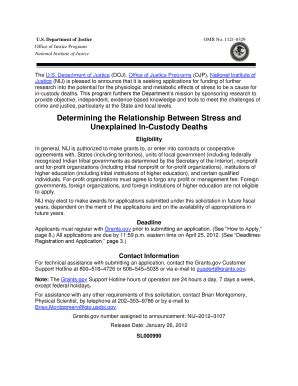 Fillable Online Ncjrs Determining The Relationship Between Stress And