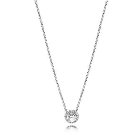 Real Sterling Silver Classic Elegance Original Pandora Necklace