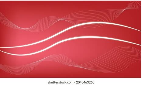 Red White Lines Pattern Background Vector Stock Vector (Royalty Free ...