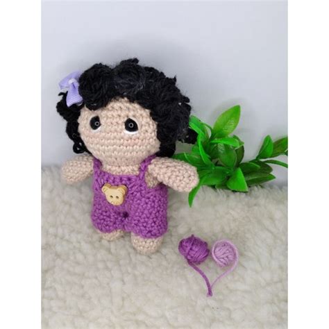 Mini Boneca Amigurumis Shopee Brasil