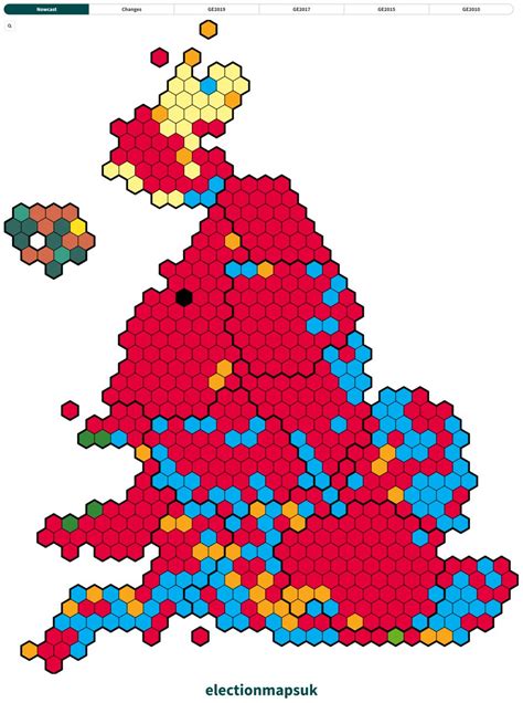 Election Maps UK on Twitter: "Nowcast Model + Interactive Map (30/06 ...