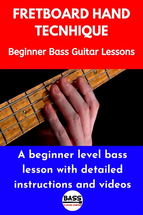 Beginner Bass Lessons Pins Bass Player Center Bass Guitar Lessons Guitar Lessons Bass Guitar