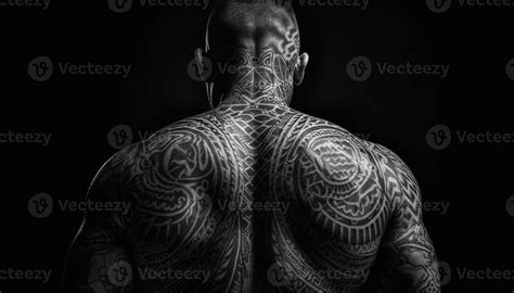 Muscular black and white athlete painful bicep generated by AI 24575518