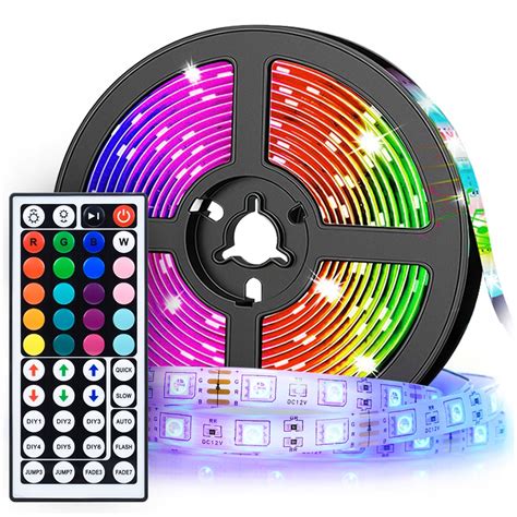 TaŚma Pasek Led Rgb 5m Do MaŁego Pokoju Z Pilotem Rgbledkit001 Dc