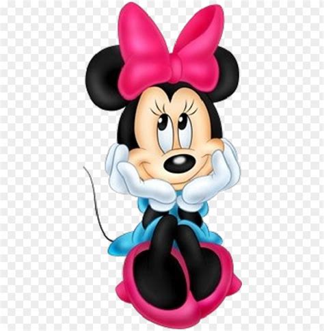 Disney Transparent Minnie Mouse Minnie Mouse Rosa PNG Image With