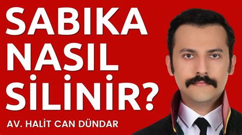 SABIKA KAYDI NASIL SİLİNİR 2024 DETAYLI ANLATIM YouTube