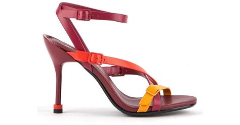 United Nude Sia Strappy Hi Heel Sandal In Pink Lyst