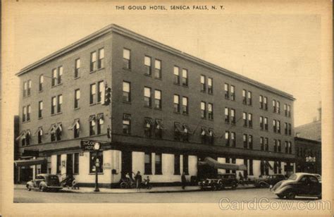 The Gould Hotel Seneca Falls, NY Postcard