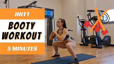 Booty Hiit Workout Hiit Workout At Home Kickfitbox Youtube