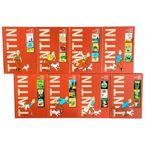 The Adventures Of Tintin The Complete Collectionall Volumes Hardcover