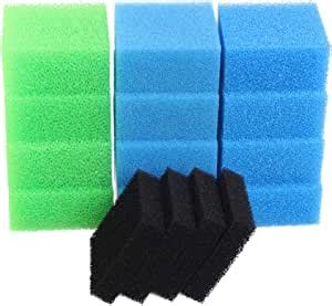 INGVIEE Set Of Compatible Aquarium Filter Foam Sponge For Juwel Compact