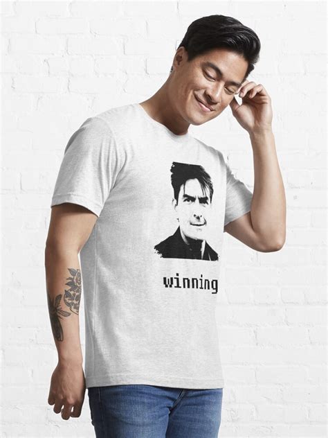 Charlie Sheen Winning T Shirt For Sale By Artfaggg Redbubble