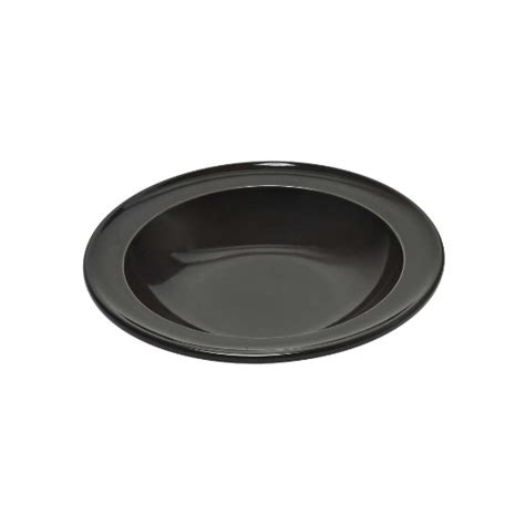 Deep Plate Ceramic 22 5 Cm Charcoal Emile Henry KitchenShop