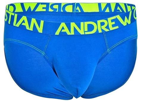 Andrew Christian Almost Naked Premium Brief 90735 Blue Med Large