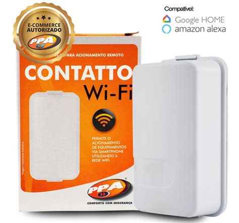 Contatto Wifi Connect Smart Ppa On Abre Port O Celular App Segluz