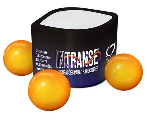 Beth Lingerie Sex Shop BOLINHA FUNCIONAL SEXY FANTASY INTRANSE KIT 3 FRASCOS