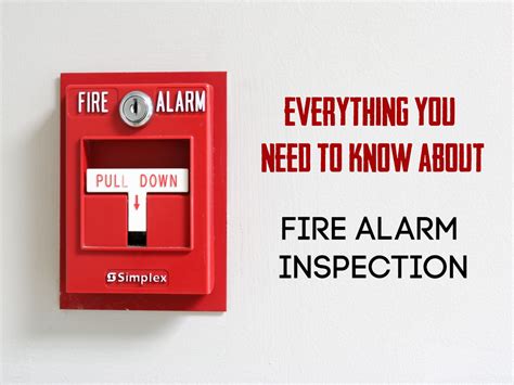 What Goes Into Fire Alarm Inspection Right From Process To Checks