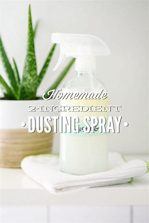 Homemade 2 Ingredient Dusting Spray Live Simply