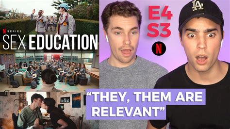 SEX EDUCATION S E EVIL HEADTEACHER GAY GUYS REACT Corey Schultz YouTube