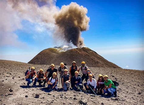 Guided Hiking Tour On Mount Etna Up To M Sicily Manawa