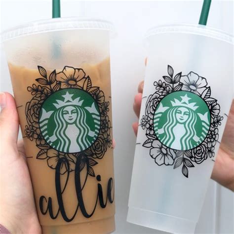 Sun And Moon Reusable Starbucks Venti Cold Cup Etsy