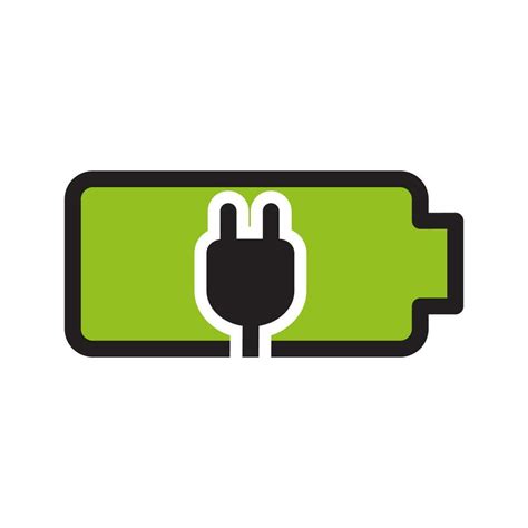 Battery charger Electric battery icon vector design illustration ...