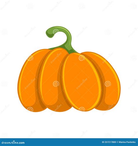 Icono De Calabaza Tierna Caricatura Vector Dibujado A Mano Aislado