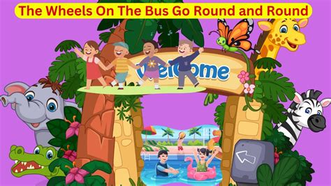 Fun Bus Ride Sing Along With Joy The Wheel On The Bus Lyrics Melodies And More Cute