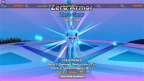 Crafting The Best Stat For Zero Armor In World Zero Youtube