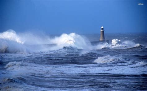 Winter Lighthouse Wallpaper Desktop Wallpapersafari