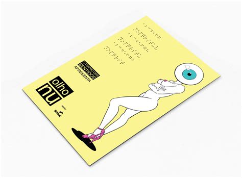 Olho Nu Cart O Postal Naked Eye Postcard Projeto On Behance