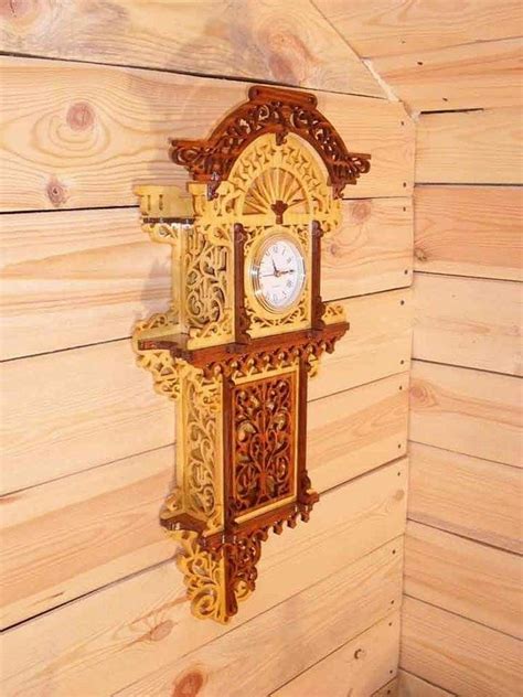 Pin by Volkan AltÄnok on Kıl testere desenleri Wooden clock Clock