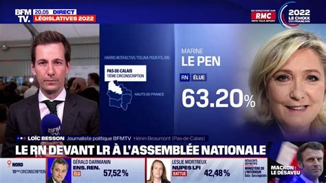 Second Tour Des Législatives Le Rassemblement National Devant Les