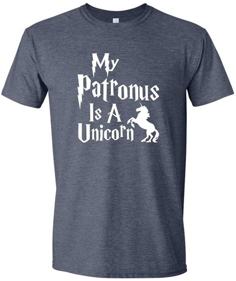 Curiositees My Patronus Is A Unicorn Funny Harry Potter Fandom T Shirt