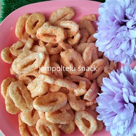 Jual Kerupuk Koin Super Pedas Seblak Ring Krupuk Seblak Koin Snack