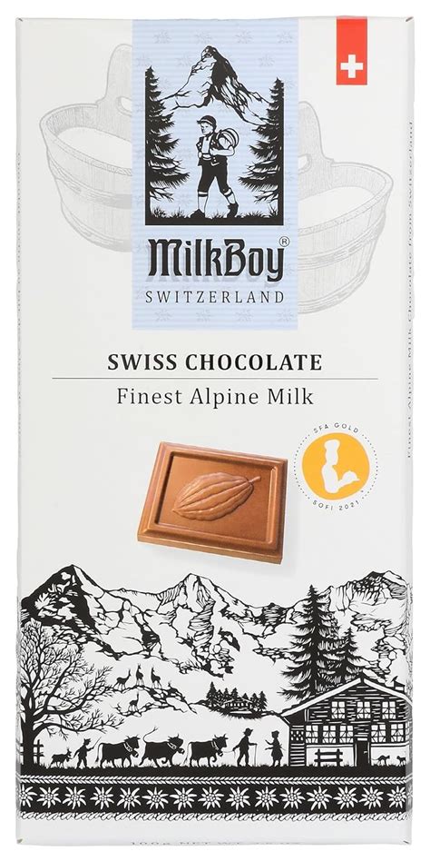 Buy Milkboy Swiss Chocolate Bars - Premium Swiss Alpine Milk Chocolate ...