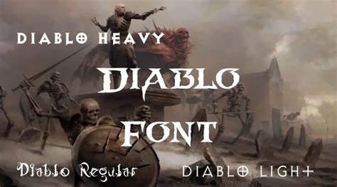 Diablo Font » Fonts Max