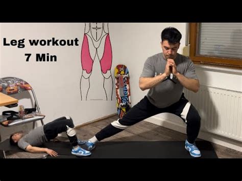 Get Strong Legs In 7 MIN I Killer HOME LEG WORKOUT Danial YouTube