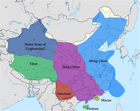 Image - China Map Proposal Rough ADH.png | Alternative History | FANDOM ...