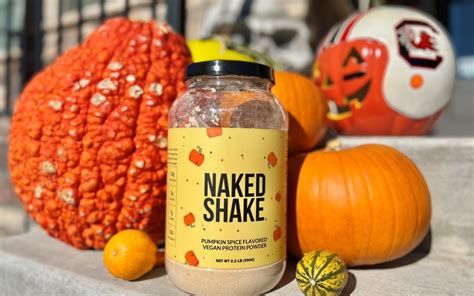 Naked Nutrition Pumpkin Spice Protein Shake Review Tailgating Challenge