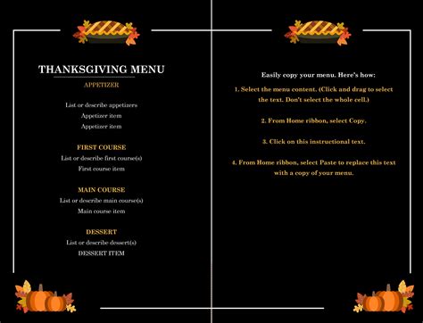 38 Free Simple Menu Templates For Restaurants Cafes And Parties